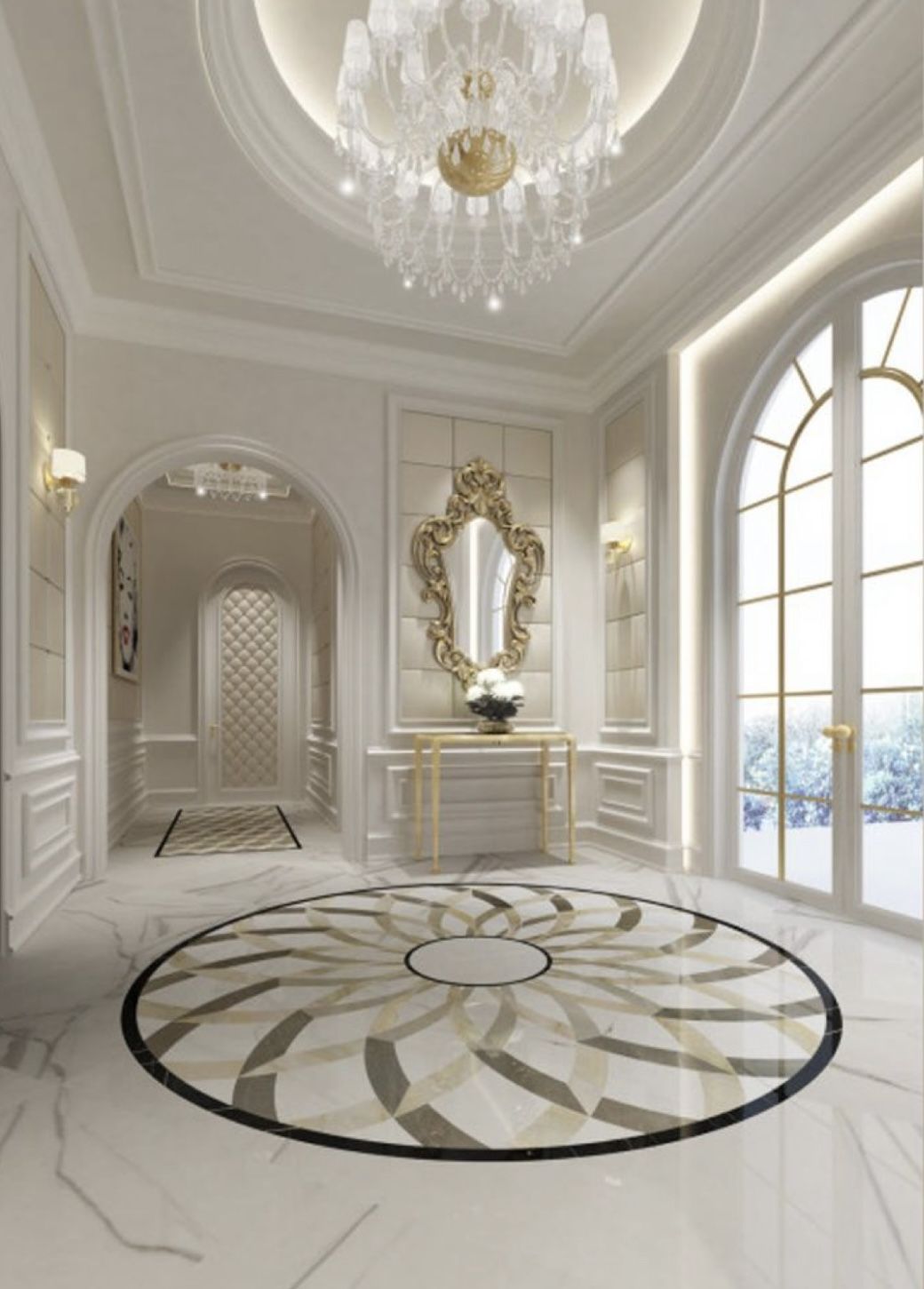 Marble Floor Art